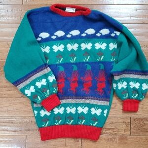 The Irish Scene Wool Pullover Sweater